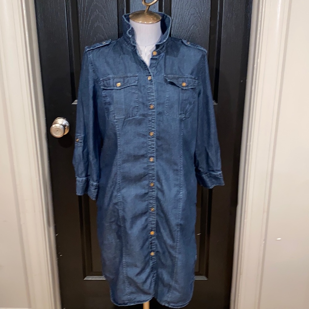 Jones New York Jeans Dress -Small